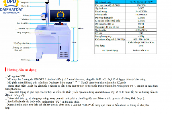 Giá máy khắc laser mini đã qua sử dụng chính xác nhất