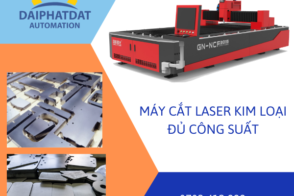 Máy cắt laser kim loại hiện đại giúp gia công chính xác